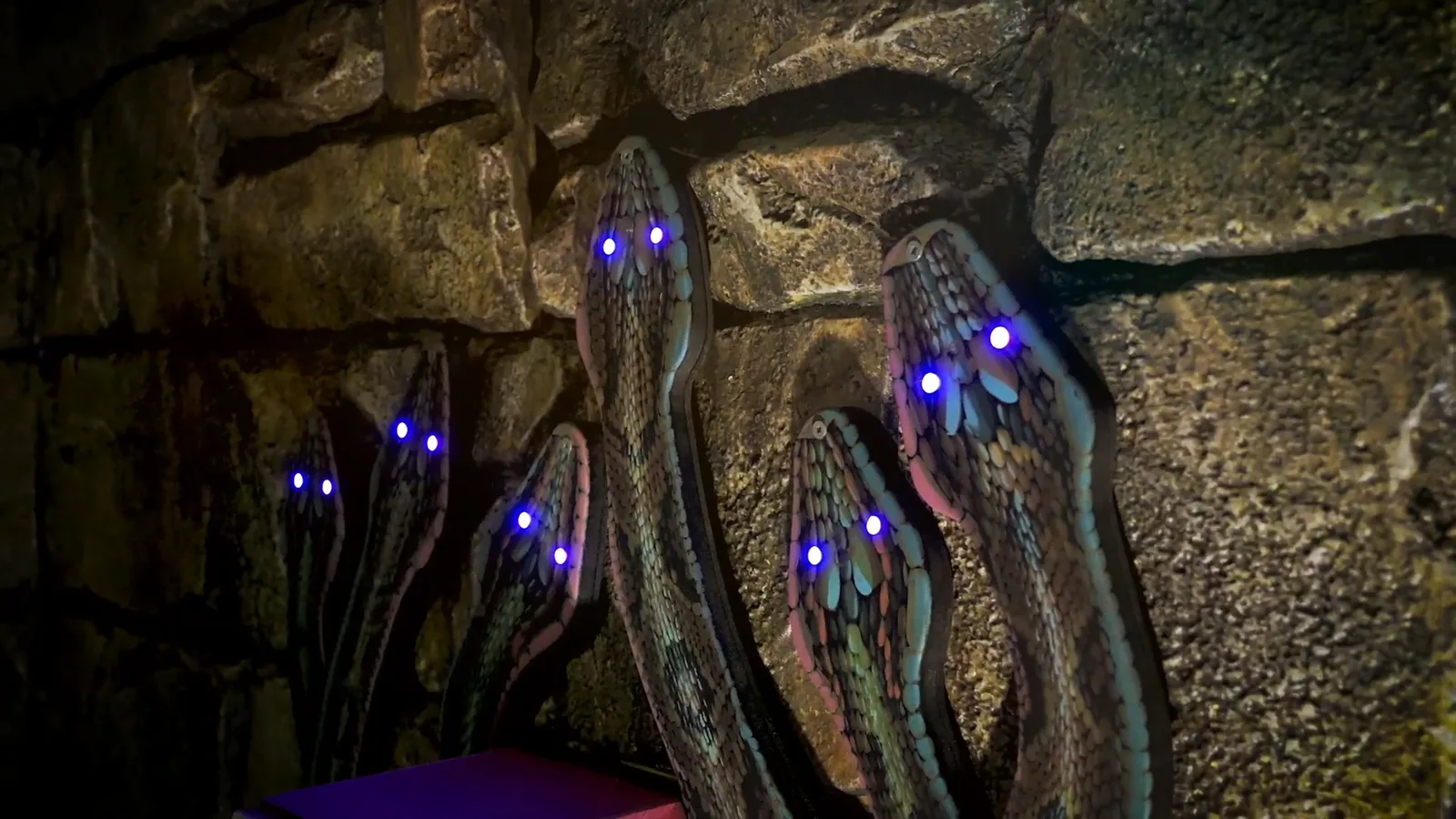 The serpent wall, in Magic School